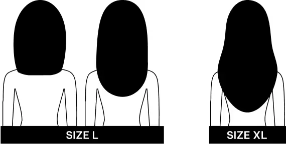 Size tóc L và XL