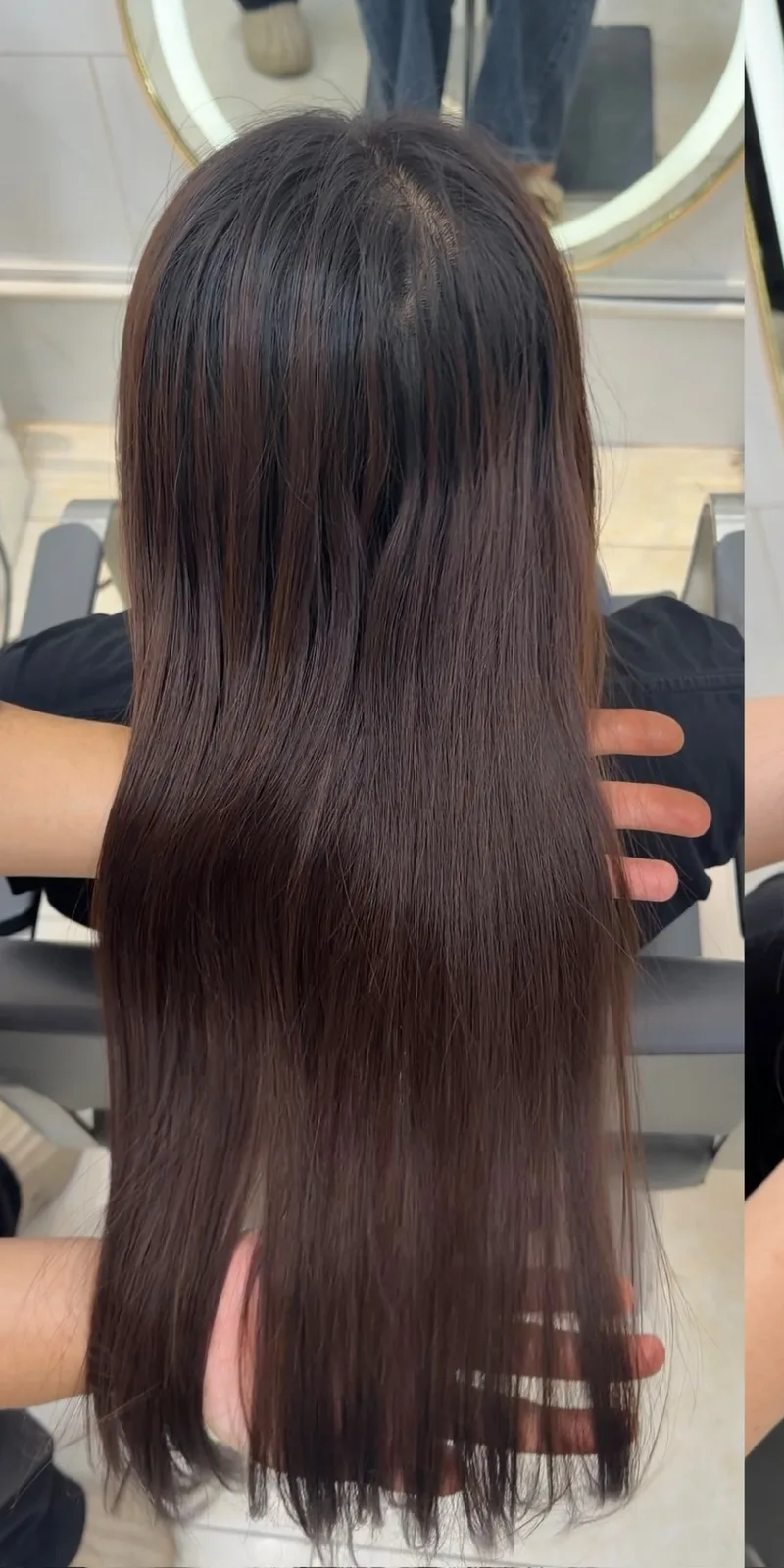 Tóc trước khi duỗi tại Twendy Hair