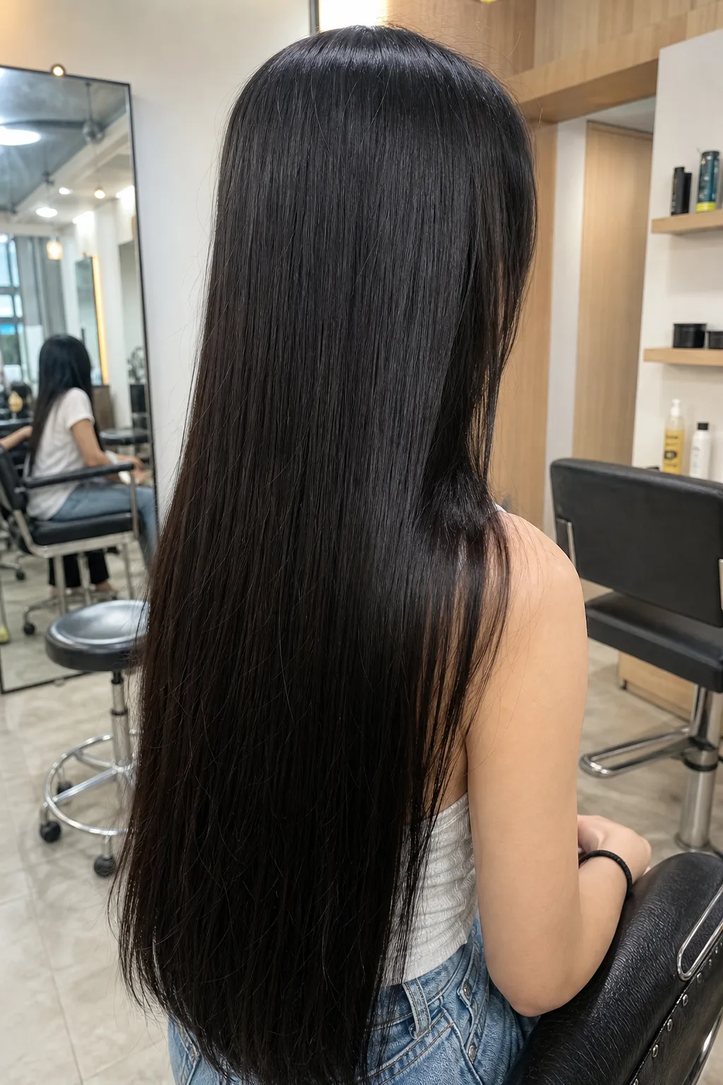 Nối light tại Twendy Hair Salon Quận 12 – Sau