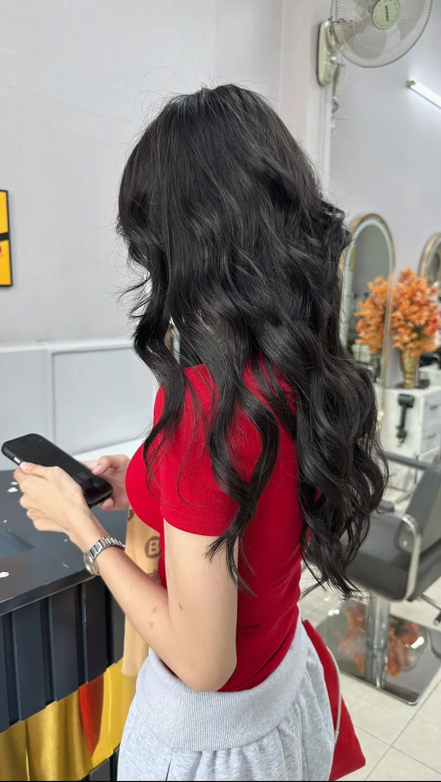 Uốn sóng lơi tại Twendy Hair Salon Quận 12 – Sau
